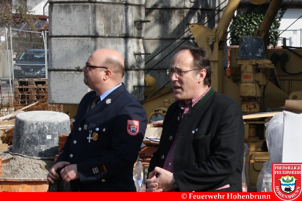 Richtfest Gerätehaus Feuerwehr Hohenbrunn