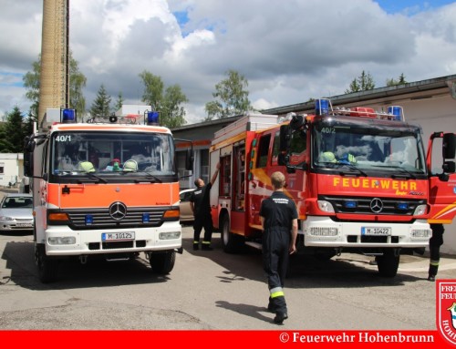 Feuerwehr Hohenbrunn beim Riemerling-West Fest