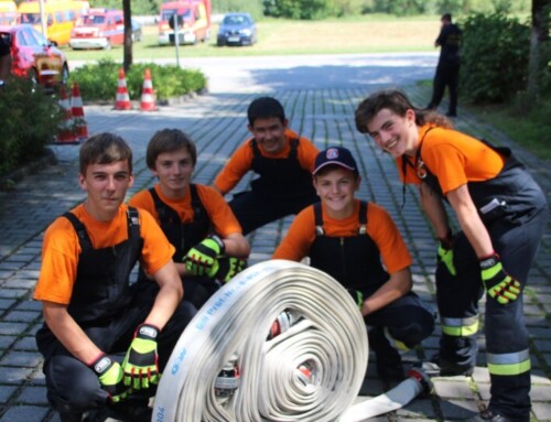 Jugendfeuerwehr beim Kreisjugendfeuerwehrtag