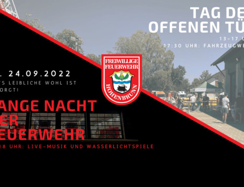 24.09.2022: Lange Nacht der Feuerwehr mit Tag der offenen Tür