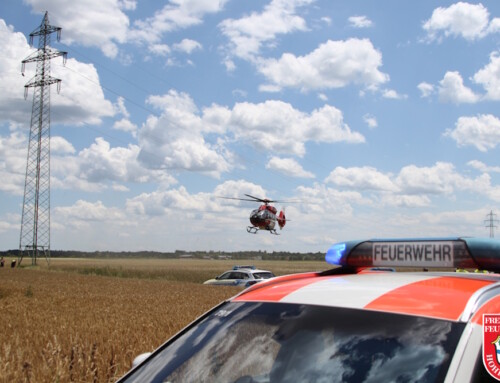 Person nach Stromschlag schwer verletzt