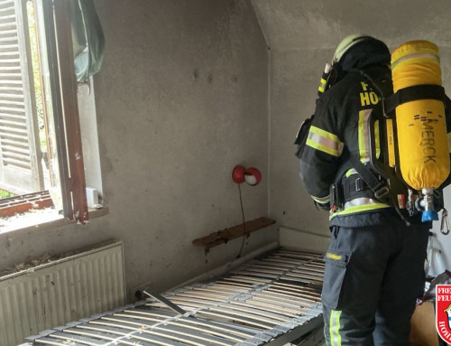 Zimmerbrand schnell unter Kontrolle